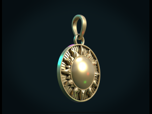 sun pendant iii 3D-printmodel
