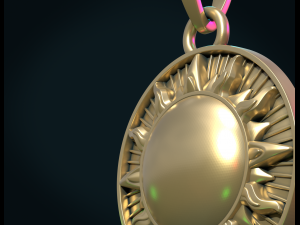 sun pendant iii 3D-printmodel