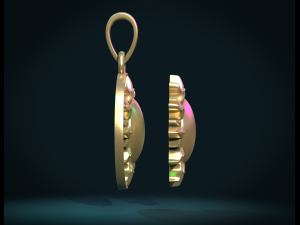 sun pendant iii 3D-printmodel