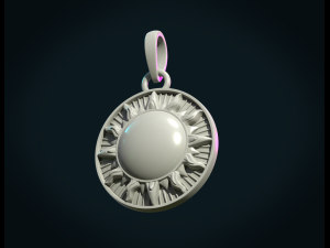 sun pendant iii 3D-printmodel