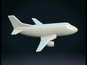 airplane 3D Print Model
