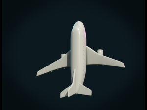 airplane 3D Baskı Modeli