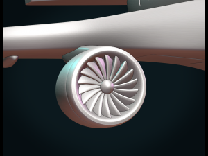airplane 3D Baskı Modeli