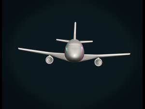 airplane 3D Baskı Modeli
