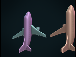 airplane 3D Baskı Modeli