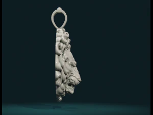 lion head pendant ii 3D Print Model