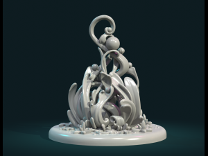 plant sculpture 3D Принт Модель