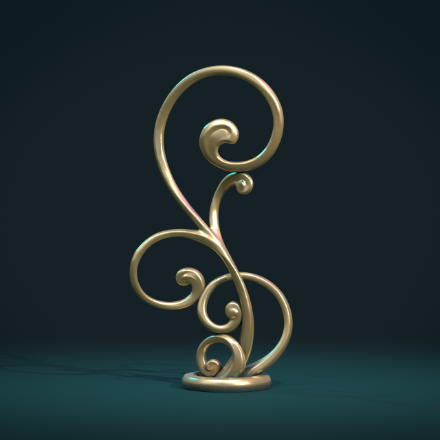 plant sculpture ii 3D 打印模型 .c4d .max .obj .3ds .fbx .stl .blend 
