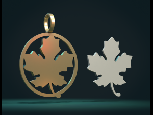 maple leaf ii 3D 打印模型