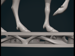 Moose sculpture 3Dプリントモデル