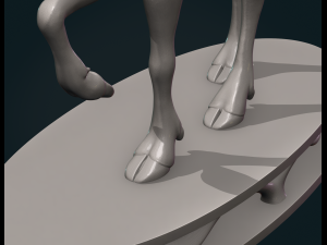 Moose sculpture 3Dプリントモデル