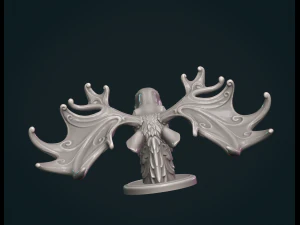 Testa di alce Modello di stampa 3D