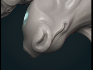 Moose Head Modello di stampa 3D