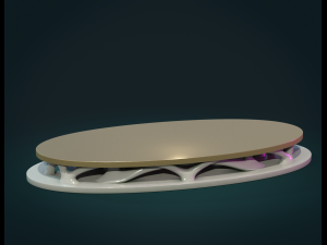 Sculpture Base II 3D 프린트 모델