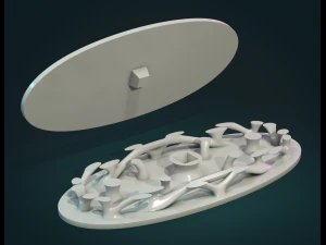 Sculpture Base II 3D Print Model