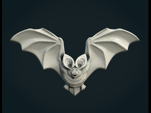 Bat Pendant Model do druku 3D