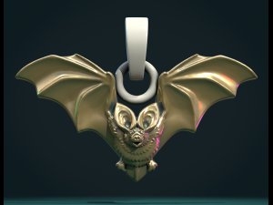 Bat Pendant Model do druku 3D