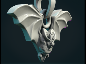 Bat Pendant Model do druku 3D