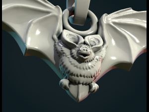 Bat Pendant Model do druku 3D