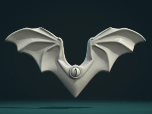 Bat Wings Pendant 3D Print Model
