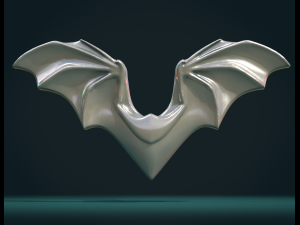 Bat Wings Pendant Modelo de impresión 3D