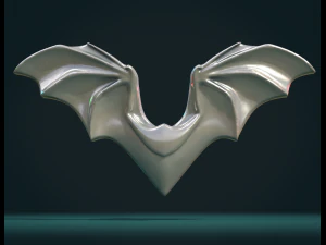 Bat Wings Pendant 3D Print Model