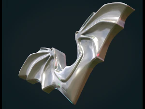 Bat Wings Pendant 3D Print Model