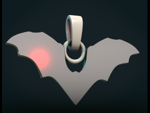 Bat Wings Pendant Modelo de impresión 3D