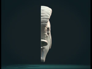 Goat Skull 3D Print Model