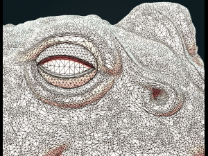 Fat Toad Frog 3D-Druckmodell