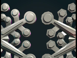 Snowflake 3D Print Model