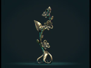 Twig Tree sculpture 3D Print Model
