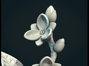 Twig Tree sculpture 3D Print Model