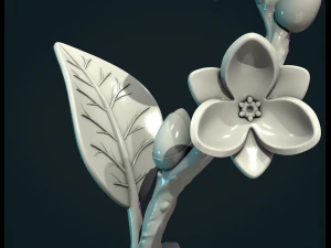 Twig Tree sculpture 3D Print Model