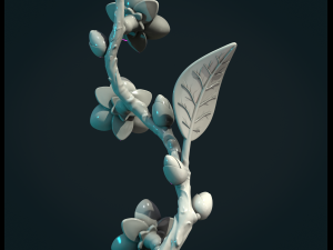 Twig Tree sculpture Modelo de impresión 3D