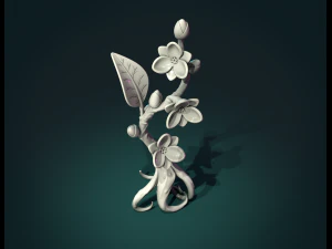 Twig Tree sculpture 3D Print Model