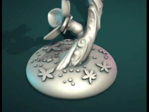 Twig Tree sculpture 3D Print Model