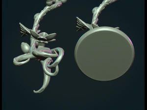 Twig Tree sculpture 3D Print Model