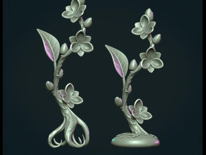 Twig Tree sculpture 3D Print Model