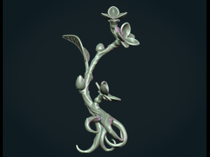 Twig Tree sculpture Modelo de impresión 3D