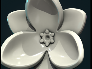 Flower a Modelo de impresión 3D