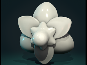 Flower a Modelo de impresión 3D
