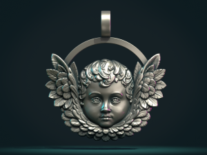 Cherub Relief i Modelo de impresión 3D