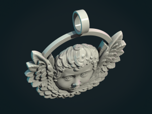 Cherub Relief i Modelo de impresión 3D