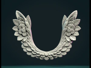 Relieve de alas Modelo de impresión 3D