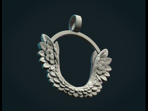 Wings Relief Model Cetak 3D