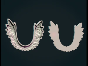 Relieve de alas Modelo de impresión 3D