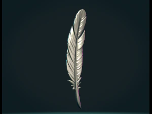 Piuma txt Modello di stampa 3D