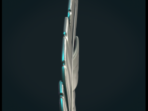 Feather txt 3D Baskı Modeli