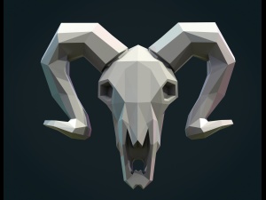 Goat Head LP Modelo de impresión 3D